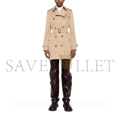 BURBERRY SHORT KENSINGTON TRENCH COAT 